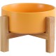 HCHLQLZ Raised Feeding Bowl for Cats Dogs and Puppies with Bowl Stand - Ceramic Dog Bowl Set of 2 for Cats Dogs Puppy Food and Water