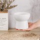 HCHLQLZ White Ceramic Cat Bowl Dog Bowl Feeding Bowl Cat Dog Feeding Station HCHLQLZ White Ceramic Cat Bowl Dog Bowl Feeding Bowl Cat Dog Feeding Station