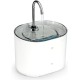 Happy & Polly Cat Fountain - 2.2 L Cat Fountain for Cats Indoor, 24/7 Running Pet Fountain Cat Dog Water Dispenser - Tap Cat Fountain with Strong Filter System Happy & Polly Cat Fountain - 2.2 L Cat Fountain for Cats Indoor, 24/7 Running Pet Fountain Cat Dog Water Dispenser - Tap Cat Fountain with Strong Filter System