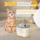 Happy & Polly Cat Fountain - 2.2 L Cat Fountain for Cats Indoor, 24/7 Running Pet Fountain Cat Dog Water Dispenser - Tap Cat Fountain with Strong Filter System Happy & Polly Cat Fountain - 2.2 L Cat Fountain for Cats Indoor, 24/7 Running Pet Fountain Cat Dog Water Dispenser - Tap Cat Fountain with Strong Filter System