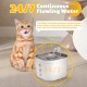 Happy & Polly Cat Fountain - 2L Drinking Fountain for Cats, Quiet Pet Fountain with Tap & Filter System, Continuous Running Drinking Fountain for Cats and Dogs, Ideal for Indoor Use Happy & Polly Cat Fountain - 2L Drinking Fountain for Cats, Quiet Pet Fountain with Tap & Filter System, Continuous Running Drinking Fountain for Cats and Dogs, Ideal for Indoor Use