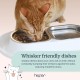Hepper NomNom Leak-proof Raised Cat Bowls for Food and Water - Whiskers Relief Cat Bowl + Raised Cat Food Bowls: A Safe Cat Bowl for Messy Cats - Stainless Steel Hepper NomNom Leak-proof Raised Cat Bowls for Food and Water - Whiskers Relief Cat Bowl + Raised Cat Food Bowls: A Safe Cat Bowl for Messy Cats - Stainless Steel