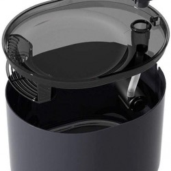 Herzberg HG04142, Distributeur D'eau électrique Pour Animaux Compagnie, 3L, système de Filtration, Pompe Ultra Silencieuse, Capteur Intelligent, Compact Design, Comfortable, Noir et Or, 3 Litres Herzberg HG04142, Distributeur D'eau électrique Pour Animaux Compagnie, 3L, système de Filtration, Pompe Ultra Silencieuse, Capteur Intelligent, Compact Design, Comfortable, Noir et Or, 3 Litres