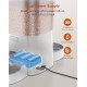 HoneyGuaridan Automatic Cat Feeder 2 Bowls, Distribute Food for 2 Cats Evenly, 3.5 L Automatic Feeder for Cats and Dogs, Stainless Steel Bowl, Voice Recording, 1-6 Meals/Day HoneyGuaridan Automatic Cat Feeder 2 Bowls, Distribute Food for 2 Cats Evenly, 3.5 L Automatic Feeder for Cats and Dogs, Stainless Steel Bowl, Voice Recording, 1-6 Meals/Day