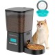 HoneyGuaridan Automatic Cat Feeder 2 Bowls, Distribute Food for 2 Cats Evenly, 3.5 L Automatic Feeder for Cats and Dogs, Stainless Steel Bowl, Voice Recording, 1-6 Meals/Day HoneyGuaridan Automatic Cat Feeder 2 Bowls, Distribute Food for 2 Cats Evenly, 3.5 L Automatic Feeder for Cats and Dogs, Stainless Steel Bowl, Voice Recording, 1-6 Meals/Day