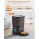 HoneyGuaridan Automatic Cat Feeder 2 Bowls, Distribute Food for 2 Cats Evenly, 3.5 L Automatic Feeder for Cats and Dogs, Stainless Steel Bowl, Voice Recording, 1-6 Meals/Day HoneyGuaridan Automatic Cat Feeder 2 Bowls, Distribute Food for 2 Cats Evenly, 3.5 L Automatic Feeder for Cats and Dogs, Stainless Steel Bowl, Voice Recording, 1-6 Meals/Day