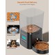 HoneyGuaridan Automatic Cat Feeder 2 Bowls, Distribute Food for 2 Cats Evenly, 3.5 L Automatic Feeder for Cats and Dogs, Stainless Steel Bowl, Voice Recording, 1-6 Meals/Day HoneyGuaridan Automatic Cat Feeder 2 Bowls, Distribute Food for 2 Cats Evenly, 3.5 L Automatic Feeder for Cats and Dogs, Stainless Steel Bowl, Voice Recording, 1-6 Meals/Day