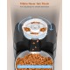 HoneyGuaridan Automatic Cat Feeder 2 Bowls with Motion Sensor, 2.4G WiFi Intelligent Cat Feeder for Remote Feeding, 3.5L Programmable Automatic Feeder for Cats and Dogs HoneyGuaridan Automatic Cat Feeder 2 Bowls with Motion Sensor, 2.4G WiFi Intelligent Cat Feeder for Remote Feeding, 3.5L Programmable Automatic Feeder for Cats and Dogs