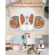 HoneyGuaridan Automatic Cat Feeder 2 Bowls with Motion Sensor, 2.4G WiFi Intelligent Cat Feeder for Remote Feeding, 3.5L Programmable Automatic Feeder for Cats and Dogs HoneyGuaridan Automatic Cat Feeder 2 Bowls with Motion Sensor, 2.4G WiFi Intelligent Cat Feeder for Remote Feeding, 3.5L Programmable Automatic Feeder for Cats and Dogs