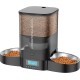 HoneyGuaridan Automatic Cat Feeder 2 Bowls with Motion Sensor, 2.4G WiFi Intelligent Cat Feeder for Remote Feeding, 3.5L Programmable Automatic Feeder for Cats and Dogs HoneyGuaridan Automatic Cat Feeder 2 Bowls with Motion Sensor, 2.4G WiFi Intelligent Cat Feeder for Remote Feeding, 3.5L Programmable Automatic Feeder for Cats and Dogs