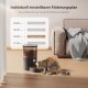 IMIPAW Automatic Cat Feeder with Programmable Timer, Easy to Use, 1-6 Meals a Day, Feeder for Cats and Dogs, 3 L