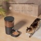 IMIPAW Automatic Cat Feeder with Programmable Timer, Easy to Use, 1-6 Meals a Day, Feeder for Cats and Dogs, 3 L
