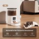 IMIPAW Automatic Cat Feeder with Programmable Timer, Easy to Use, 1-6 Meals a Day, Feeder for Cats and Dogs, 3 L