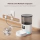 IMIPAW Automatic Cat Feeder with Programmable Timer, Easy to Use, 1-6 Meals a Day, Feeder for Cats and Dogs, 3 L