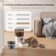 IMIPAW Automatic Cat and Cat Fountain, Timed Dry Food Dispenser for Pets, Programmable Portion Control, 1-6 Meals a Day, Cat Fountain for Drinking with Filter IMIPAW Automatic Cat and Cat Fountain, Timed Dry Food Dispenser for Pets, Programmable Portion Control, 1-6 Meals a Day, Cat Fountain for Drinking with Filter