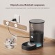 IMIPAW Automatic Cat and Cat Fountain, Timed Dry Food Dispenser for Pets, Programmable Portion Control, 1-6 Meals a Day, Cat Fountain for Drinking with Filter IMIPAW Automatic Cat and Cat Fountain, Timed Dry Food Dispenser for Pets, Programmable Portion Control, 1-6 Meals a Day, Cat Fountain for Drinking with Filter