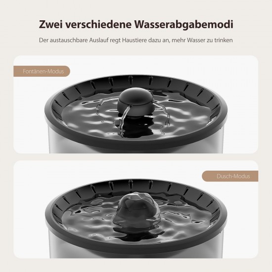 IMIPAW Automatic Cat and Cat Fountain, Timed Dry Food Dispenser for Pets, Programmable Portion Control, 1-6 Meals a Day, Cat Fountain for Drinking with Filter IMIPAW Automatic Cat and Cat Fountain, Timed Dry Food Dispenser for Pets, Programmable Portion Control, 1-6 Meals a Day, Cat Fountain for Drinking with Filter