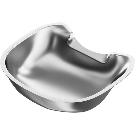 IMIPAW Stainless Steel Cat Bowl for Automatic Feeder for Cats or Small Dogs, Cat Moustache Fatigue Relief Friendly Shape and Easy to Clean IMIPAW Stainless Steel Cat Bowl for Automatic Feeder for Cats or Small Dogs, Cat Moustache Fatigue Relief Friendly Shape and Easy to Clean