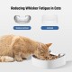 IMIPAW Stainless Steel Cat Bowl for Automatic Feeder for Cats or Small Dogs, Cat Moustache Fatigue Relief Friendly Shape and Easy to Clean IMIPAW Stainless Steel Cat Bowl for Automatic Feeder for Cats or Small Dogs, Cat Moustache Fatigue Relief Friendly Shape and Easy to Clean