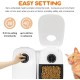 Idota Automatic Cat Feeder for 2 Meals with 48 Hour Timer 700 ml Automatic Feeder for Cats and Small Dogs for Wet Food and Dry Food - Black Idota Automatic Cat Feeder for 2 Meals with 48 Hour Timer 700 ml Automatic Feeder for Cats and Small Dogs for Wet Food and Dry Food - Black
