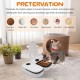 Idota Automatic Cat Feeder for 2 Meals with 48 Hour Timer 700 ml Automatic Feeder for Cats and Small Dogs for Wet Food and Dry Food - Black Idota Automatic Cat Feeder for 2 Meals with 48 Hour Timer 700 ml Automatic Feeder for Cats and Small Dogs for Wet Food and Dry Food - Black