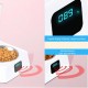Intelligent Induction Feeder with Lid Opening for Small and Medium Pets, 350 ml, Rechargeable Dog and Cat Feeding Bowl with Infrared Sensor for
