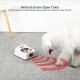 Intelligent Induction Feeder with Lid Opening for Small and Medium Pets, 350 ml, Rechargeable Dog and Cat Feeding Bowl with Infrared Sensor for