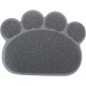 JOYJULY PVC Pet Dog Cat Puppy Kitten Dish Bowl Food Water Placemat Mat Paw Shape (Grey) JOYJULY PVC Pet Dog Cat Puppy Kitten Dish Bowl Food Water Placemat Mat Paw Shape (Grey)