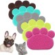 JOYJULY PVC Pet Dog Cat Puppy Kitten Dish Bowl Food Water Placemat Mat Paw Shape (Grey) JOYJULY PVC Pet Dog Cat Puppy Kitten Dish Bowl Food Water Placemat Mat Paw Shape (Grey)
