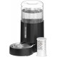 JUNSPOW 4L Cat Drinker with Stainless Steel Bowl, Automatic Feeding Gravity Pet Water Dispenser for Dogs, Large Drinking Bottles Bowls for Cats/Dogs - White JUNSPOW 4L Cat Drinker with Stainless Steel Bowl, Automatic Feeding Gravity Pet Water Dispenser for Dogs, Large Drinking Bottles Bowls for Cats/Dogs - White