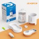JUNSPOW 4L Cat Drinker with Stainless Steel Bowl, Automatic Feeding Gravity Pet Water Dispenser for Dogs, Large Drinking Bottles Bowls for Cats/Dogs - White JUNSPOW 4L Cat Drinker with Stainless Steel Bowl, Automatic Feeding Gravity Pet Water Dispenser for Dogs, Large Drinking Bottles Bowls for Cats/Dogs - White