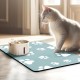 JanYoo Bowl Mat, Cat Feeding Bowl Mat, 50 x 35 cm, Waterproof Pet Feeding Mats, Non-Slip Mat, Cat Bowl, Feeding Mat, Cat Food, Feeding Bowl Mat (Grey) JanYoo Bowl Mat, Cat Feeding Bowl Mat, 50 x 35 cm, Waterproof Pet Feeding Mats, Non-Slip Mat, Cat Bowl, Feeding Mat, Cat Food, Feeding Bowl Mat (Grey)
