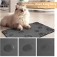 JanYoo Bowl Mat, Cat Feeding Bowl Mat, 50 x 35 cm, Waterproof Pet Feeding Mats, Non-Slip Mat, Cat Bowl, Feeding Mat, Cat Food, Feeding Bowl Mat (Grey) JanYoo Bowl Mat, Cat Feeding Bowl Mat, 50 x 35 cm, Waterproof Pet Feeding Mats, Non-Slip Mat, Cat Bowl, Feeding Mat, Cat Food, Feeding Bowl Mat (Grey)