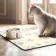 JanYoo Bowl Mat, Cat Feeding Bowl Mat, 50 x 35 cm, Waterproof Pet Feeding Mats, Non-Slip Mat, Cat Bowl, Feeding Mat, Cat Food, Feeding Bowl Mat (Grey) JanYoo Bowl Mat, Cat Feeding Bowl Mat, 50 x 35 cm, Waterproof Pet Feeding Mats, Non-Slip Mat, Cat Bowl, Feeding Mat, Cat Food, Feeding Bowl Mat (Grey)