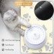 JanYoo Bowl Mat, Cat Feeding Bowl Mat, 50 x 35 cm, Waterproof Pet Feeding Mats, Non-Slip Mat, Cat Bowl, Feeding Mat, Cat Food, Feeding Bowl Mat (Grey) JanYoo Bowl Mat, Cat Feeding Bowl Mat, 50 x 35 cm, Waterproof Pet Feeding Mats, Non-Slip Mat, Cat Bowl, Feeding Mat, Cat Food, Feeding Bowl Mat (Grey)