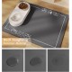 JanYoo Cat Litter Mat, 50 x 35 cm, PVC Waterproof Cat Mat, Cat Litter Tray with Non-Slip, Cat Head, Dark Grey (Food) JanYoo Cat Litter Mat, 50 x 35 cm, PVC Waterproof Cat Mat, Cat Litter Tray with Non-Slip, Cat Head, Dark Grey (Food)