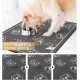 JanYoo Cat Litter Mat, 50 x 35 cm, PVC Waterproof Cat Mat, Cat Litter Tray with Non-Slip, Cat Head, Dark Grey (Food) JanYoo Cat Litter Mat, 50 x 35 cm, PVC Waterproof Cat Mat, Cat Litter Tray with Non-Slip, Cat Head, Dark Grey (Food)