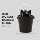 K Brands Crick Cat Dry Cat Storage Bin K Brands Crick Cat Dry Cat Storage Bin