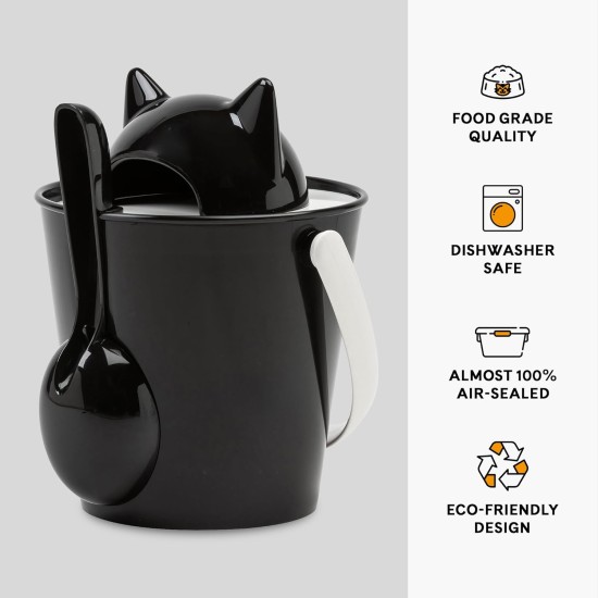 K Brands Crick Cat Dry Cat Storage Bin K Brands Crick Cat Dry Cat Storage Bin