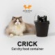 K Brands Crick Cat Dry Cat Storage Bin K Brands Crick Cat Dry Cat Storage Bin