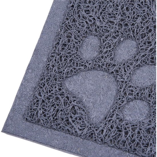 KINGCOO Cat Litter Mat, Waterproof Cat Litter Box, Throw Mat, Catcher, Trapper Table, Food Mat for Dogs, Cats, PVC, 30 x 40 cm (Beige) KINGCOO Cat Litter Mat, Waterproof Cat Litter Box, Throw Mat, Catcher, Trapper Table, Food Mat for Dogs, Cats, PVC, 30 x 40 cm (Beige)