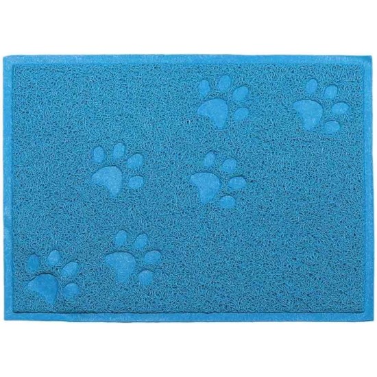 KINGCOO Cat Litter Mat, Waterproof Cat Litter Box, Throw Mat, Catcher, Trapper Table, Food Mat for Dogs, Cats, PVC, 30 x 40 cm (Beige) KINGCOO Cat Litter Mat, Waterproof Cat Litter Box, Throw Mat, Catcher, Trapper Table, Food Mat for Dogs, Cats, PVC, 30 x 40 cm (Beige)