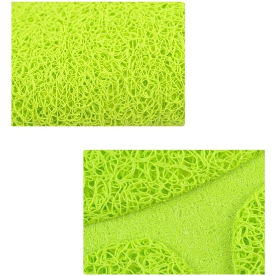 KINGCOO Cat Litter Mat, Waterproof Cat Litter Box, Throw Mat, Catcher, Trapper Table, Food Mat for Dogs, Cats, PVC, 30 x 40 cm (Beige) KINGCOO Cat Litter Mat, Waterproof Cat Litter Box, Throw Mat, Catcher, Trapper Table, Food Mat for Dogs, Cats, PVC, 30 x 40 cm (Beige)