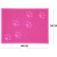 KINGCOO Cat Litter Mat, Waterproof Cat Litter Box, Throw Mat, Catcher, Trapper Table, Food Mat for Dogs, Cats, PVC, 30 x 40 cm (Beige) KINGCOO Cat Litter Mat, Waterproof Cat Litter Box, Throw Mat, Catcher, Trapper Table, Food Mat for Dogs, Cats, PVC, 30 x 40 cm (Beige)