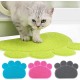 KINGCOO Dog Mat Pad, Cat Litter Tray Mattress, Pet Place Mat, Table Mat for Dogs and Cats, 30 x 40 cm, Small Elastic PVC Paw Design (Grey) KINGCOO Dog Mat Pad, Cat Litter Tray Mattress, Pet Place Mat, Table Mat for Dogs and Cats, 30 x 40 cm, Small Elastic PVC Paw Design (Grey)