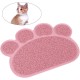 KINGCOO Dog Mat Pad, Cat Litter Tray Mattress, Pet Place Mat, Table Mat for Dogs and Cats, 30 x 40 cm, Small Elastic PVC Paw Design (Grey) KINGCOO Dog Mat Pad, Cat Litter Tray Mattress, Pet Place Mat, Table Mat for Dogs and Cats, 30 x 40 cm, Small Elastic PVC Paw Design (Grey)
