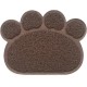 KINGCOO Dog Mat Pad, Cat Litter Tray Mattress, Pet Place Mat, Table Mat for Dogs and Cats, 30 x 40 cm, Small Elastic PVC Paw Design (Grey) KINGCOO Dog Mat Pad, Cat Litter Tray Mattress, Pet Place Mat, Table Mat for Dogs and Cats, 30 x 40 cm, Small Elastic PVC Paw Design (Grey)