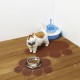 KINGCOO Dog Mat Pad, Cat Litter Tray Mattress, Pet Place Mat, Table Mat for Dogs and Cats, 30 x 40 cm, Small Elastic PVC Paw Design (Grey) KINGCOO Dog Mat Pad, Cat Litter Tray Mattress, Pet Place Mat, Table Mat for Dogs and Cats, 30 x 40 cm, Small Elastic PVC Paw Design (Grey)