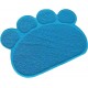 KINGCOO Dog Mat Pad, Cat Litter Tray Mattress, Pet Place Mat, Table Mat for Dogs and Cats, 30 x 40 cm, Small Elastic PVC Paw Design (Red) KINGCOO Dog Mat Pad, Cat Litter Tray Mattress, Pet Place Mat, Table Mat for Dogs and Cats, 30 x 40 cm, Small Elastic PVC Paw Design (Red)