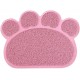 KINGCOO Dog Mat Pad, Cat Litter Tray Mattress, Pet Place Mat, Table Mat for Dogs and Cats, 30 x 40 cm, Small Elastic PVC Paw Design (Red) KINGCOO Dog Mat Pad, Cat Litter Tray Mattress, Pet Place Mat, Table Mat for Dogs and Cats, 30 x 40 cm, Small Elastic PVC Paw Design (Red)